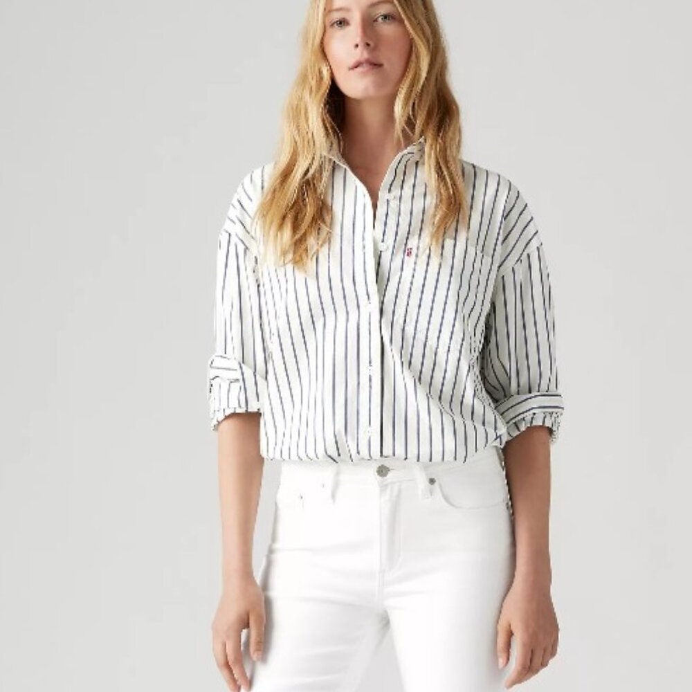 Levi's Premium White Skinny Denim
